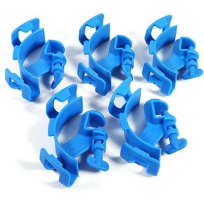 TOPINCN Aquarium Hose Holder 5 Pcs Adjustable Fish Tank Filtration Water Pipe Holder Water Tube Clamp Fixed Clip for 12-16mm Water Pipe in Kuwait