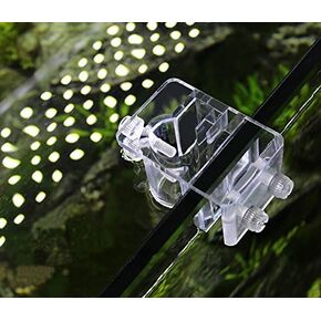 2-Pack Aquarium Lily Pipe Acrylic Fixture for Fix 13mm 17mm Inflow Outflow Tube