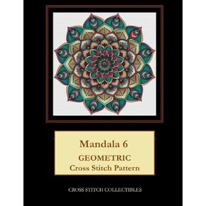 Mandala 6: Geometric Cross Stitch Pattern