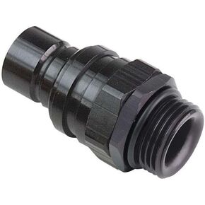 Jiffy-tite 52108 Black Male O-Ring Boss Plug Valve