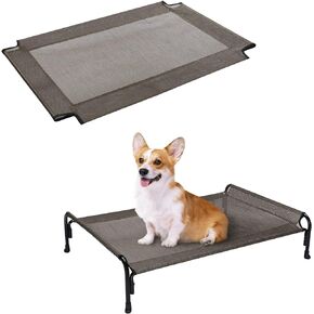 Veehoo Dog Bed Replacement Cover for CWC2204, Size L, Beige Coffee