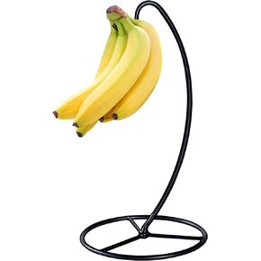 Banana Holder Stand,Banana Hanger Tree Stand , Banana Holder Under Cabinet,Banana Hook Stand Hold 15lb Banana,Gold