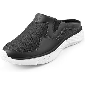 Mule Sneakers for Women with Arch Support, Slip On Walking Shoes Women for Plantar Fasciitis, Orthopedic Clogs for Ladies