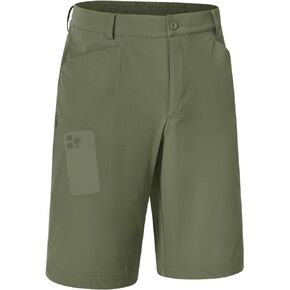 TBMPOY Men's Golf Shorts Stretch 11" Quick Dry Elastic Waist Lightweight Travel Casual Shorts with 5 Pockets Travel Casual