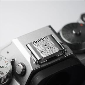 Fujifilm Metal Hot Shoe Cover | for Fujifilm X Series (Camera with Logo)