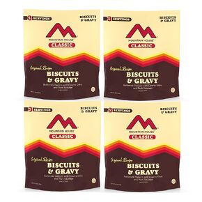 ماونتن هاوس كلاسيك بسكويت ومرق | تجميد الغذاء المجفف على الظهر والتخييم | 3 حصص in Kuwait