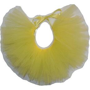 Pawpatu Handcrafted in USA Yellow Tulle Tutu for Extra Small Dogs