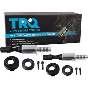 TRQ VCT Variable Camshaft Timing Control Solenoid Pair Set of 2 Compatible with Ford 4.6 5.4 VVT