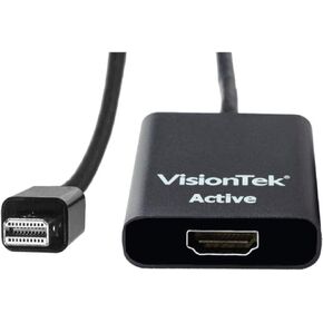 VisionTek Products Mini DisplayPort to HDMI 2.0 Active Adapter (M/F), Pack of 10 - 900868