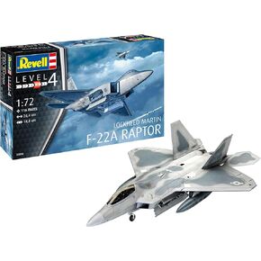 Revell 03858 Lockheed Martin F-22A Raptor Model Kit 1:72 Scale