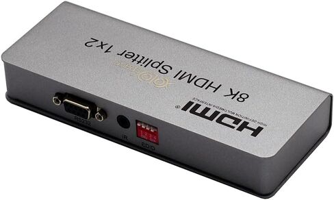 61120E 1x2 8K HDMI splitter supports 8k 60hz / 4k 120hz with EDID setting in Saudi Arabia