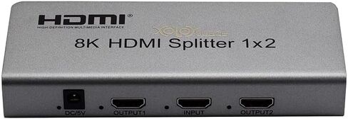 61120E 1x2 8K HDMI splitter supports 8k 60hz / 4k 120hz with EDID setting in Saudi Arabia