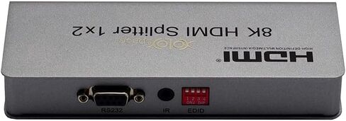 61120E 1x2 8K HDMI splitter supports 8k 60hz / 4k 120hz with EDID setting in Saudi Arabia