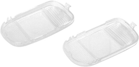 HIMIKI 2 قطعة سقف خريطة قبة غطاء خفيف وحدة تحكم علوية خريطة قراءة مصباح عدسة ضوء 5183271AA 5183270AA 74970 متوافق مع Ram 1500 2500 3500 4500 5500 2002-2010 (حدد) in Kuwait