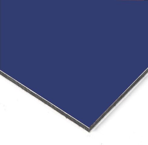 لوحة Falken Design من الألومنيوم المركب باللون الأزرق مقاس 12 بوصة × 12 بوصة × 1/8 بوصة. in Kuwait