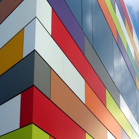 لوحة Falken Design من الألومنيوم المركب باللون الأزرق مقاس 12 بوصة × 12 بوصة × 1/8 بوصة. in Kuwait