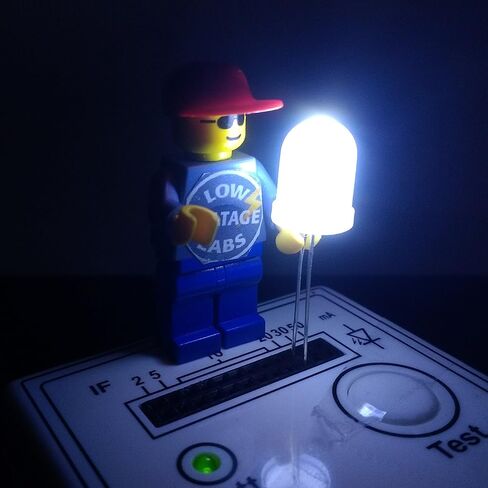 Diffused 10mm LED mixed color pack: Red, Yellow, Green, Blue, White (20 pack) in Saudi Arabia