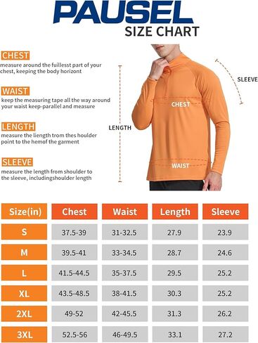 Men's 1/4 Zip Up Long Sleeve Running Shirts UPF 50+ Sun Protection SPF T-Shirts Athletic Workout Rash Guard in Saudi Arabia