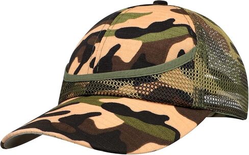Toddler Baseball Hat for Toddler Boy Girls Kids Adjustable Baseball Cap Camouflage Kids Trucker Hat Beach Sun Hat Mesh Hat in Saudi Arabia