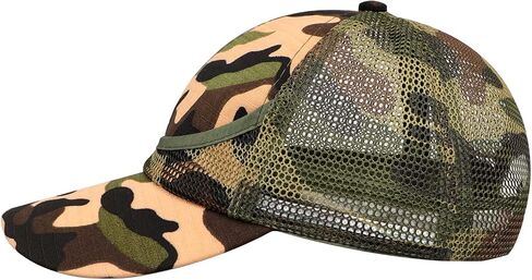 Toddler Baseball Hat for Toddler Boy Girls Kids Adjustable Baseball Cap Camouflage Kids Trucker Hat Beach Sun Hat Mesh Hat in Saudi Arabia