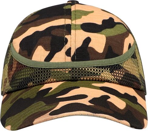 Toddler Baseball Hat for Toddler Boy Girls Kids Adjustable Baseball Cap Camouflage Kids Trucker Hat Beach Sun Hat Mesh Hat in Saudi Arabia