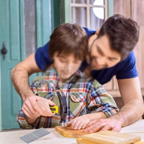 23 مسمارًا دبابيس مقطوعة الرأس مع 7 أحجام مختلفة، 3500 قطعة من مسامير براد مجلفنة متنوعة من 2/5 بوصة إلى 1 بوصة، مسامير دبوس لتجميع مبنى الخزائن. (الفولاذ المقاوم للصدأ) in Kuwait