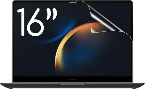 قطعتان من واقي الشاشة الشفاف عالي الدقة مقاس 16 بوصة لهاتف Samsung Galaxy Book3 Pro/Galaxy Book3 Pro 360/Galaxy Book 3 Ultra (16 بوصة)، [لا يناسب Galaxy Book3 360] مضاد للخدش وبصمات الأصابع in Kuwait