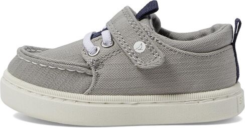 دانتيل خارجي للأولاد من Sperry قابل للغسل (طفل صغير/طفل صغير) رمادي 12 طفل صغير M in Kuwait