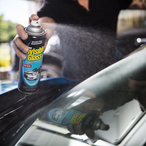 أدوات العناية بالسيارات من الزجاج غير المرئي، مجموعة واحدة للوصول إلى النوافذ والزجاج الأمامي وأداة التنظيف (95160) مع منظفين (91164)، 38. أونصة سائلة in Kuwait