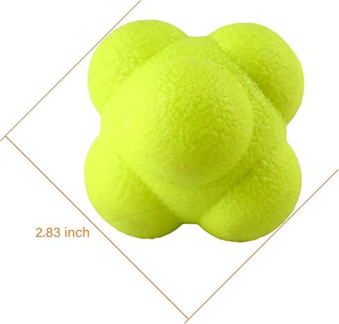 كرة ايرلاكسر رياكشن، 2.83 بوصة، أصفر in Kuwait