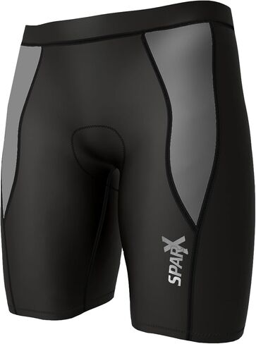 Sparx Men's Performance Tri Shorts Swim Bike Run Cycling Triathlon Shorts in Kuwait