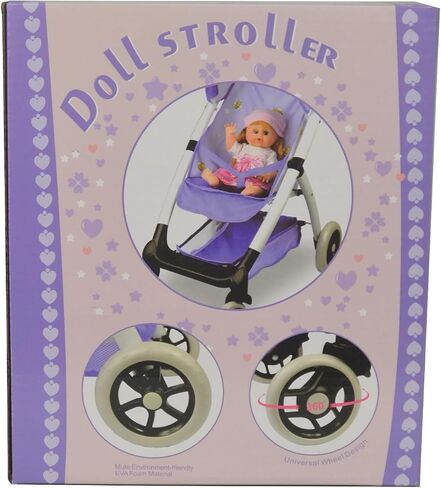 Anivia Baby Doll High Chair, Toy High Chair for Baby Doll (DH010-PURPLE) in Saudi Arabia