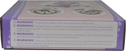 Anivia Baby Doll High Chair, Toy High Chair for Baby Doll (DH010-PURPLE) in Saudi Arabia