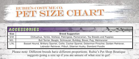 زي روبيز المخملي ذو الياقة المهرجة للحيوانات الأليفة، مقاس كبير/كبير جدًا، متعدد الألوان in Kuwait