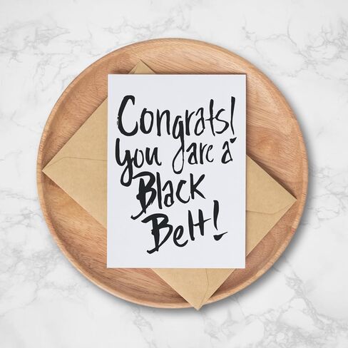 Black Belt Martial Arts Greeting Card, Karate Gift Idea, Taekwondo, Jiu Jitsu in Saudi Arabia