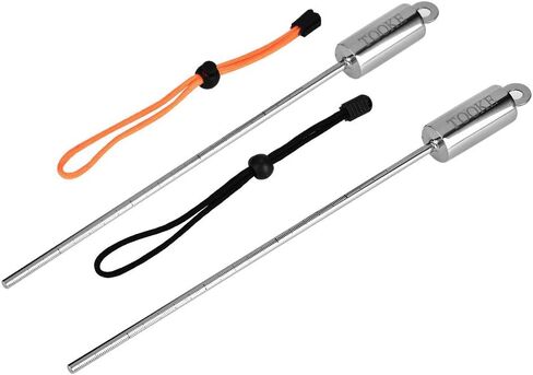 مؤشر غوص GOTOTOP، عصا دغدغة من الفولاذ المقاوم للصدأ مع حبل للغوص، برتقالي in Kuwait