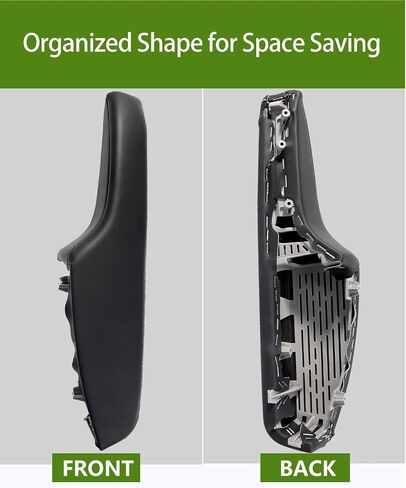 UMISHI Front Left Driver & Right Passenger Side Inner Door Armrest 1WK37DX9AB Compatible with Dodge Charger 2011-2023 & Chrysler 300 2011-2023 (Black) in Saudi Arabia