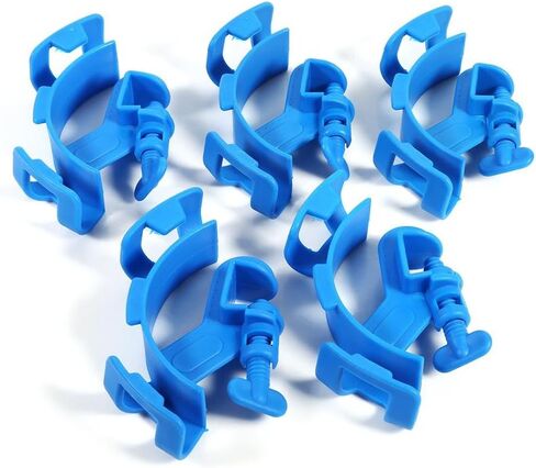 TOPINCN Aquarium Hose Holder 5 Pcs Adjustable Fish Tank Filtration Water Pipe Holder Water Tube Clamp Fixed Clip for 12-16mm Water Pipe in Saudi Arabia