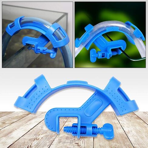 TOPINCN Aquarium Hose Holder 5 Pcs Adjustable Fish Tank Filtration Water Pipe Holder Water Tube Clamp Fixed Clip for 12-16mm Water Pipe in Saudi Arabia