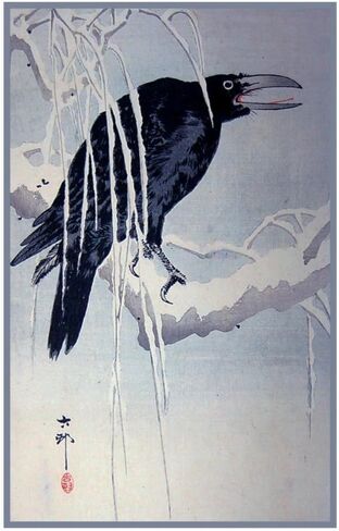 Orenco Originals The Crow Ohara Shoson Counted Cross Stitch Pattern in Saudi Arabia