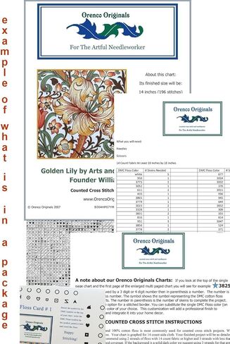 Orenco Originals The Crow Ohara Shoson Counted Cross Stitch Pattern in Saudi Arabia