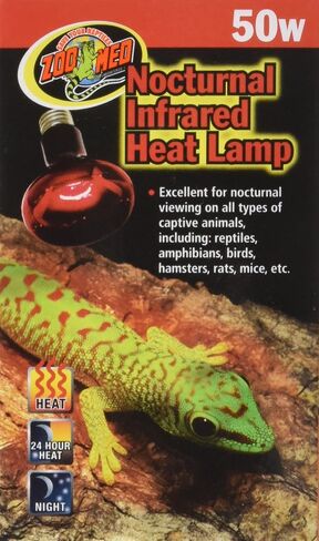 Zoo Med Nocturnal Infrared Heat Lamp 50 Watts in Saudi Arabia