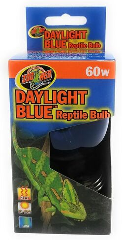 Zoo Med Daylight Blue Reptile Bulb - 60 Watt 2 Bulb Value Pack in Saudi Arabia