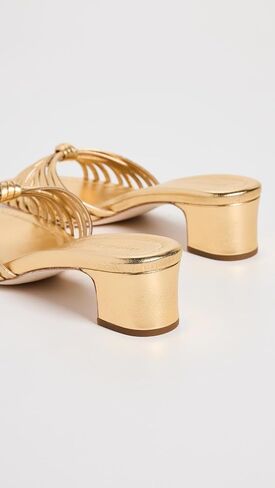 Loeffler Randall Women's Hazel Knot Mid Heel Mule Sandals in Saudi Arabia