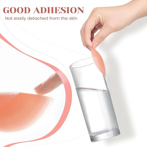 TOBEHIGHER Nipple Covers - 6 Pairs Nipple Covers Stickers Silicone Reusable Nipple Covers in Saudi Arabia