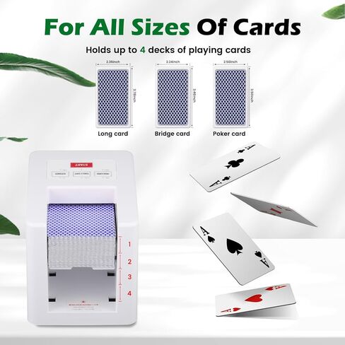 موزع البطاقات الأوتوماتيكي من نيوتري مع رقائق البوكر، آلة توزيع البطاقات مع 3 أوضاع للتدوير، آلة تداول البطاقات ذات 4 طوابق لألعاب البلاك جاك تكساس هولدم والكازينو، قابلة لإعادة الشحن من النوع C in Kuwait