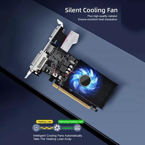 بطاقة رسومات XUANMO AMD Radeon RX580 2048SP 8g Gpu لألعاب الفيديو AMD GDDR5 256-Bit Pc بطاقة فيديو ألعاب AMD 2XDP HDMI PCI Express 3.0 مع توقف مروحة التجميد لألعاب الكمبيوتر المكتبي Gpu... in Saudi Arabia