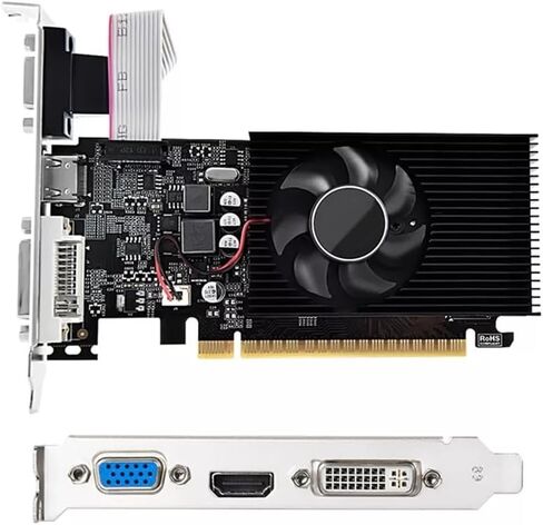 بطاقة رسومات XUANMO AMD Radeon RX580 2048SP 8g Gpu لألعاب الفيديو AMD GDDR5 256-Bit Pc بطاقة فيديو ألعاب AMD 2XDP HDMI PCI Express 3.0 مع توقف مروحة التجميد لألعاب الكمبيوتر المكتبي Gpu... in Saudi Arabia