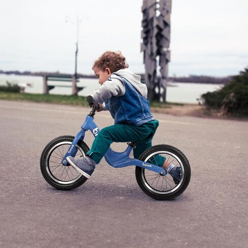 14" Kids Balance Bike for 3,4,5,6 Year Old Boys and Girls, Air Tires with Magnesium Alloy Frame, Lightweight No Pedal Toddler Training Bicycle in Saudi Arabia