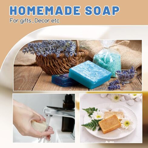 مذيب صابون PIUH 6Qts لصنع الصابون، قاعدة صابون كهربائية ذاتية الصنع لصنع مذيب للحرف اليدوية، وعاء ذوبان صابون كبير لصنع الصابون in Kuwait